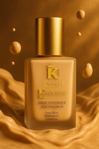Kashee's Eventone High Coverage Foundation+Free Gift (Kashees Compact Powder).